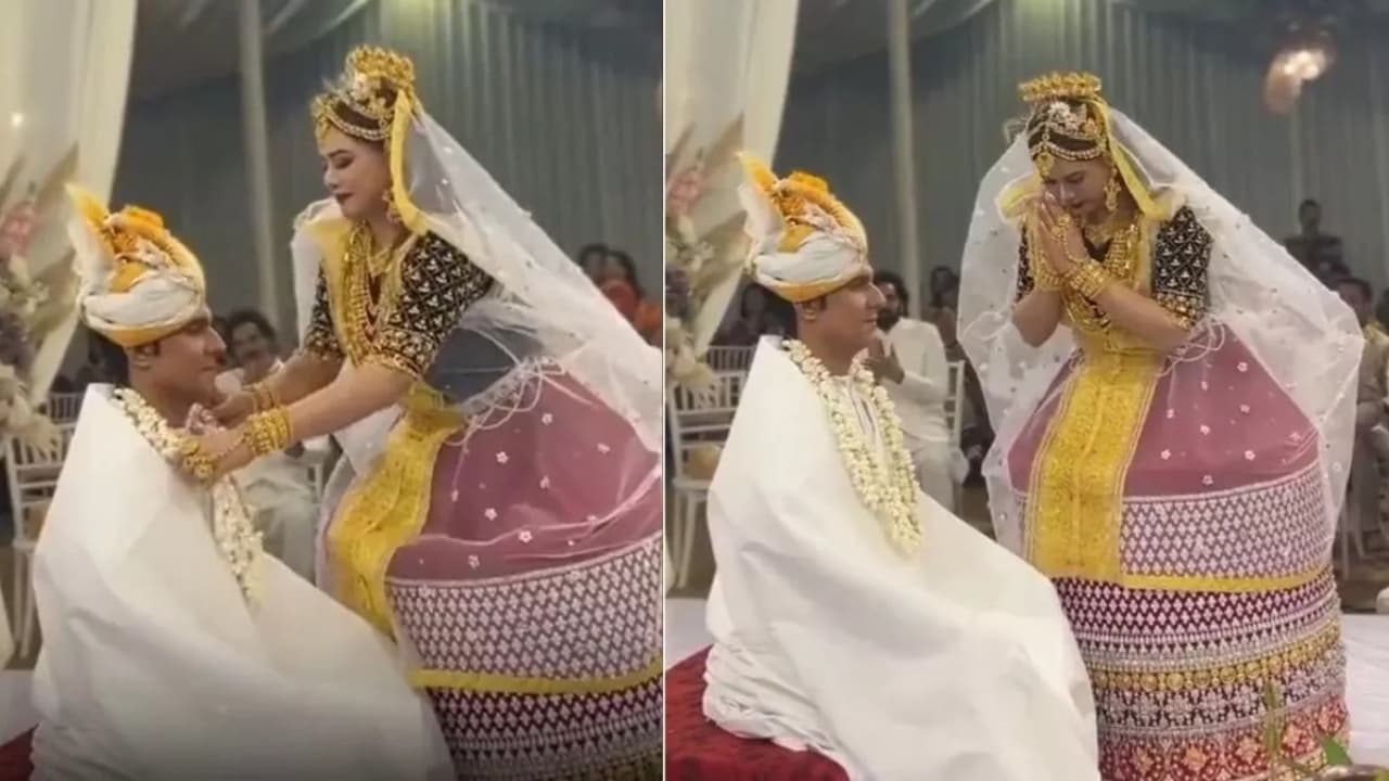 शादी के बंधन में बंधे रणदीप हुड्डा और लिन लैशराम, मैतई रस्मों से हुई शाही शादी की तस्वीरें आई सामने