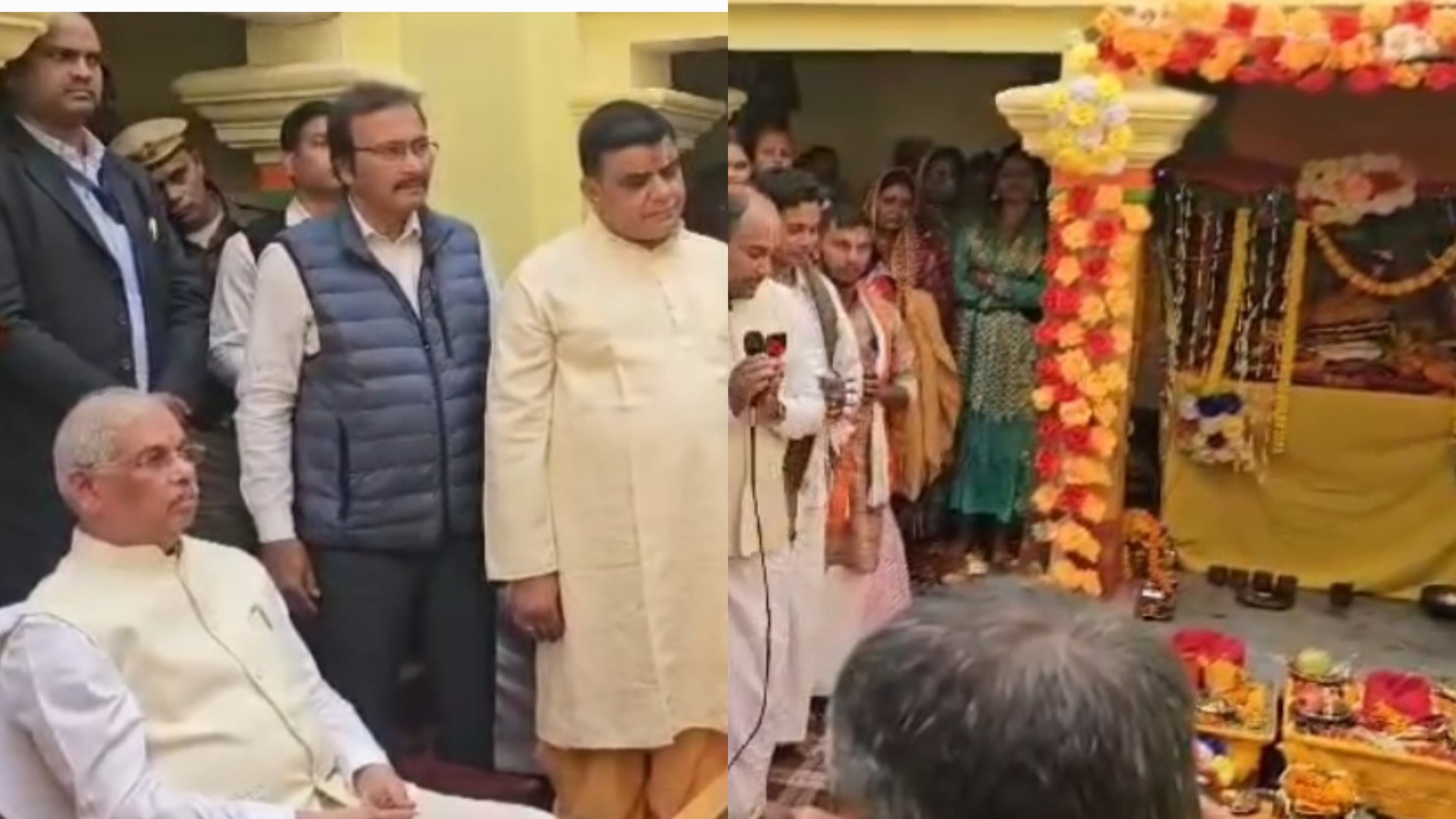 राजभवन के असिस्टेंट इंजीनियर की बेटी की शादी में पहुंचे राज्यपाल, परिवार के साथ ही गांव वाले हुए खुश..