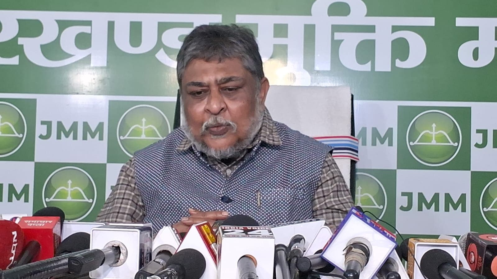 झारखंड विधानसभा चुनाव में भाजपा के पक्ष मे आए परिणाम पर झामुमो ने दिया बयान