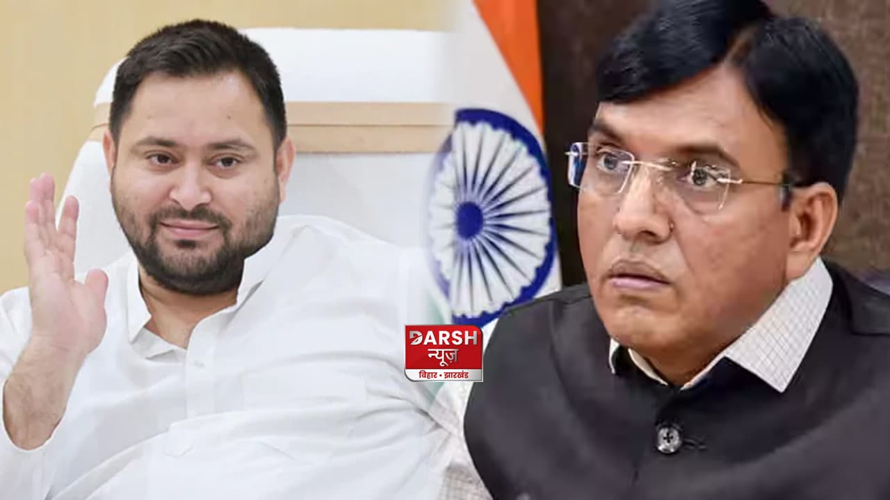 तेजस्वी ने केंद्रीय स्वास्थ्य मंत्री को लिखा पत्र, मनसुख मांडविया से कर दी बड़ी मांग