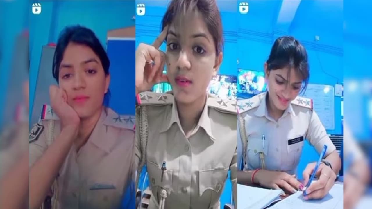 खूबसूरत महिला थानेदार को रील्स बनाना पड़ा भारी, एसपी ने दिए जांच के आदेश