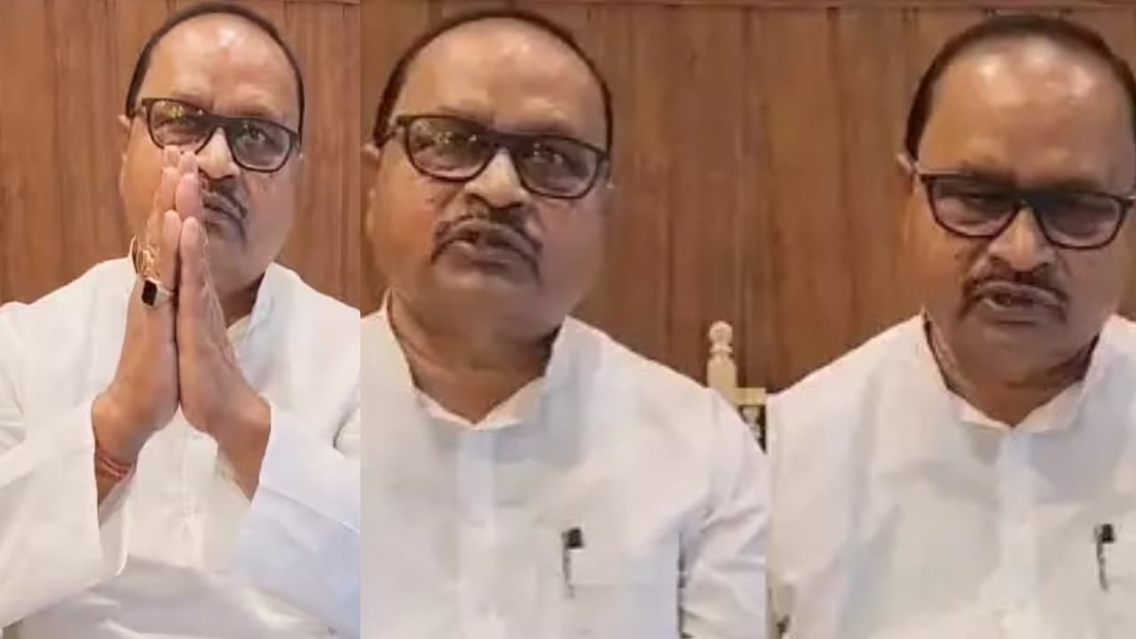 पत्रकारों को गाली देने वाले विधायक जी ने हाथ जोड़कर मांगी माफी, बोले- 'हम अपने आदमी को डांटे हैं'