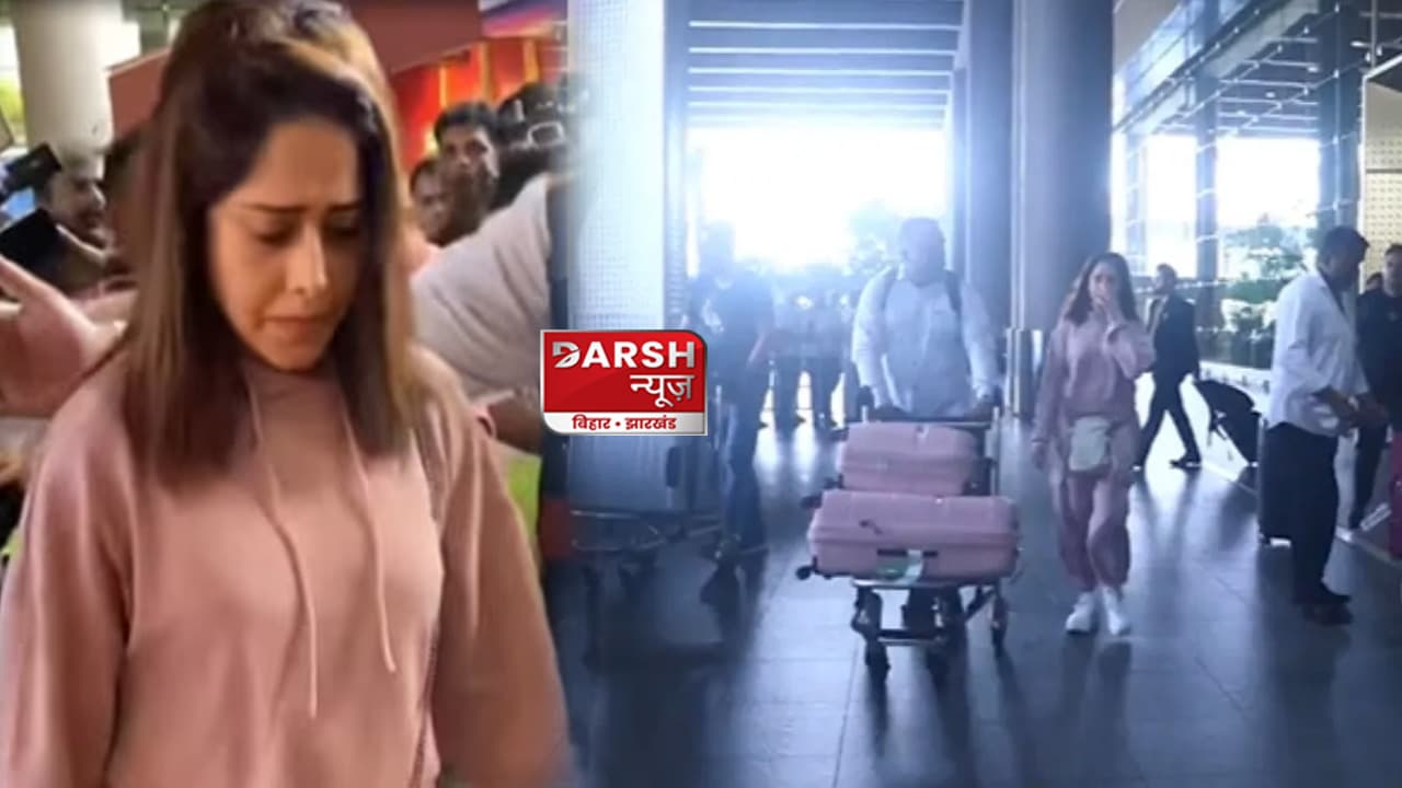 इजरायल में फंसी नुसरत भरूचा सही सलामत भारत लौटीं, एक्ट्रेस के चेहरे पर दिखा डर