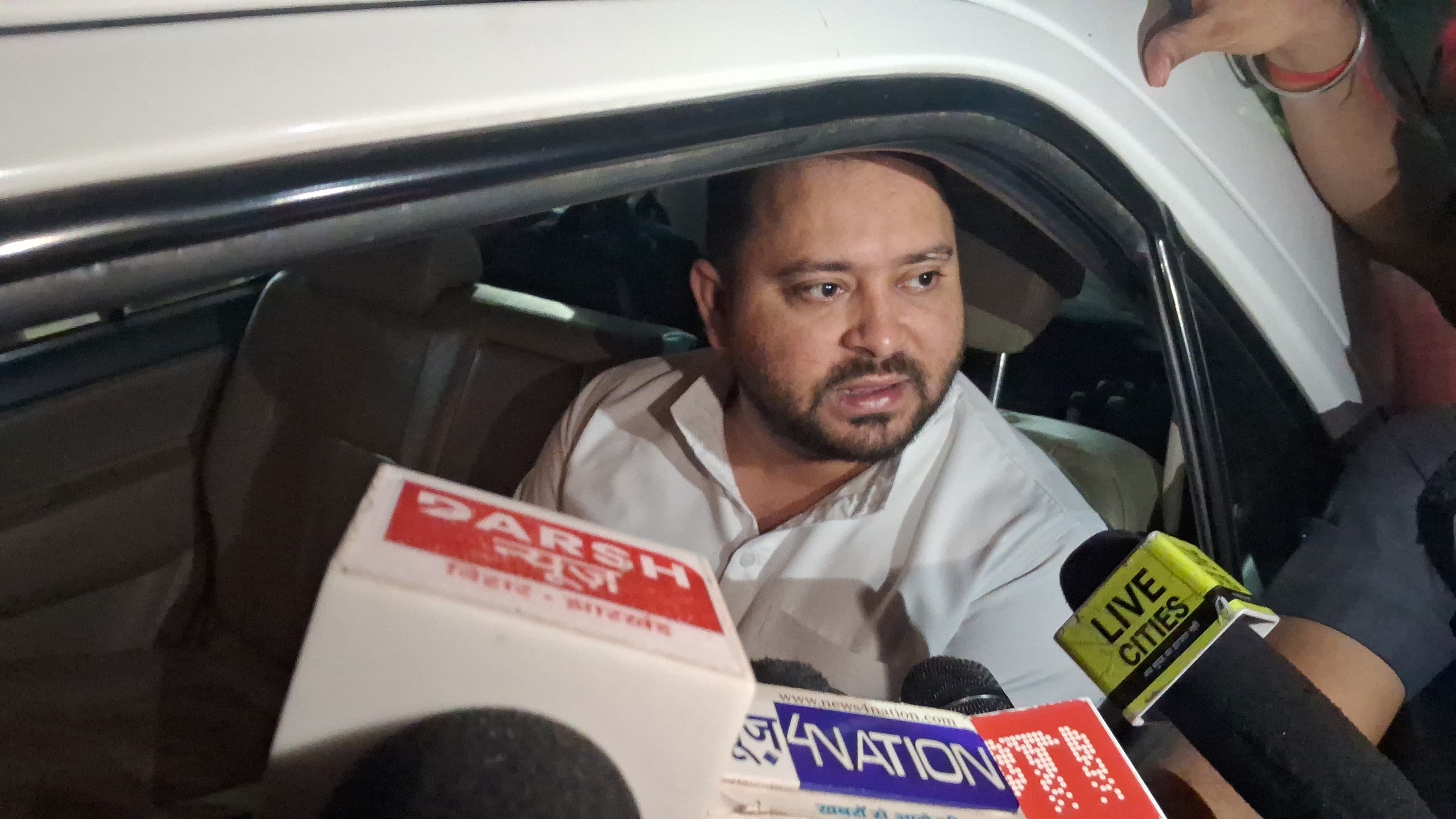 नेता प्रतिपक्ष तेजस्वी यादव दूसरे चरण की यात्रा को चुनाव के कारण किया स्थगित