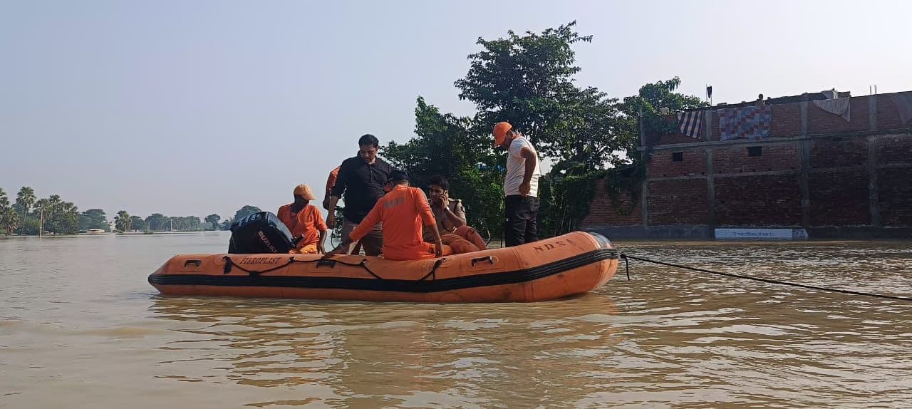 बाढ़ की वजह से सीतामढ़ी जिले में दो युवतियों की मौत..