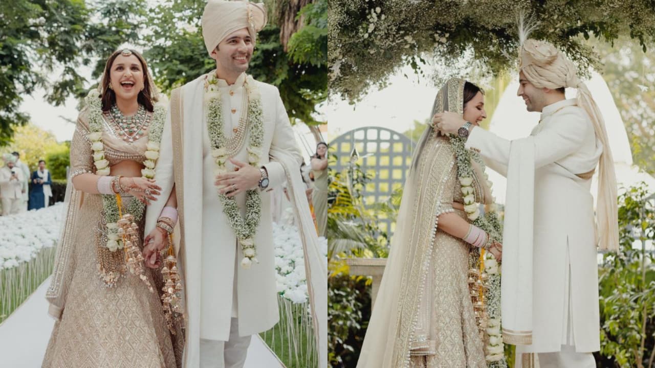 परिणीति के फैंस का इंतजार खत्म, ग्रैंड वेडिंग की शानदार तस्वीरें आई सामने